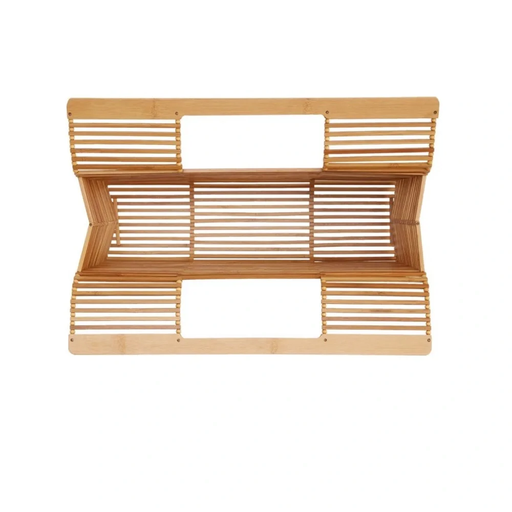 Cult Gaia Top Handle Bamboo Bag NWT Natural - Picture 6 of 8